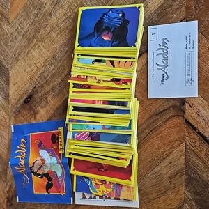 Disney Aladdin Panini Stickers To Complete Your Album
